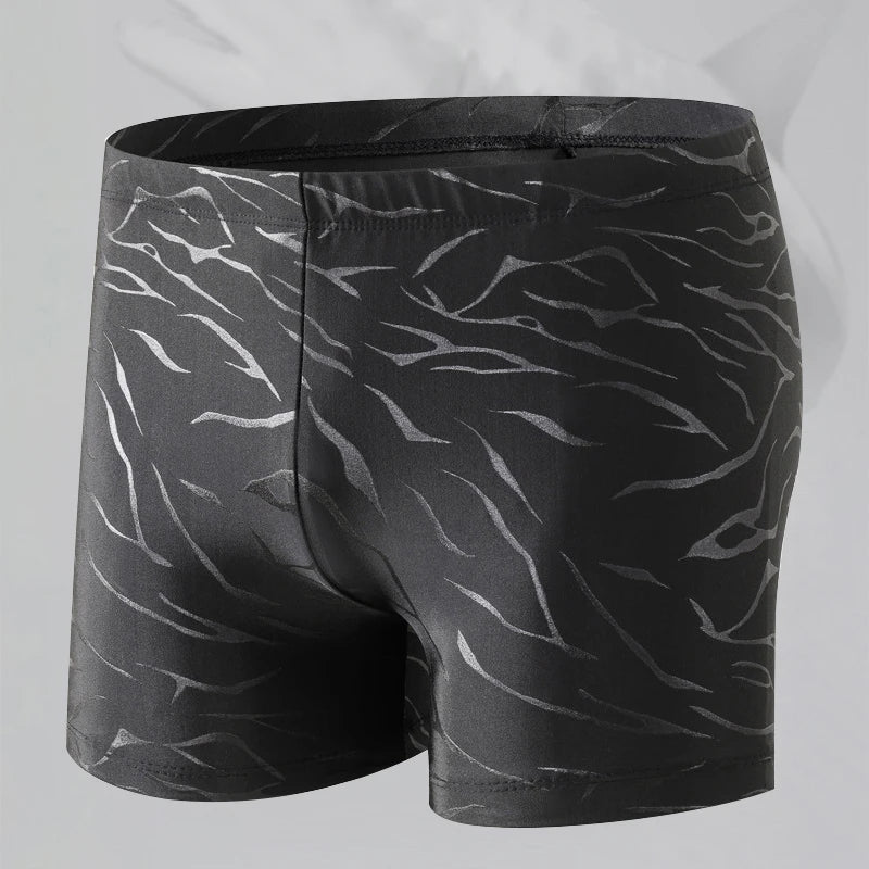 Men Sharkskin Professional Swim Boxer