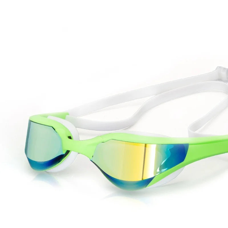 Olympic  Racing Swimming Goggles Plating UV Protection Competition Anti-Fog Glasses .