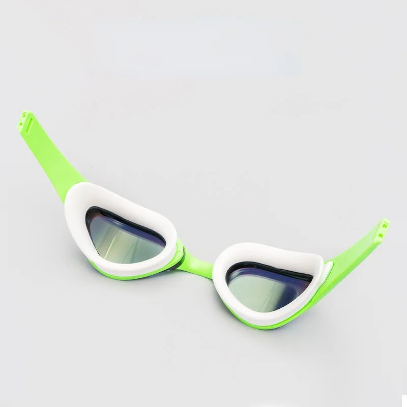 Olympic  Racing Swimming Goggles Plating UV Protection Competition Anti-Fog Glasses .