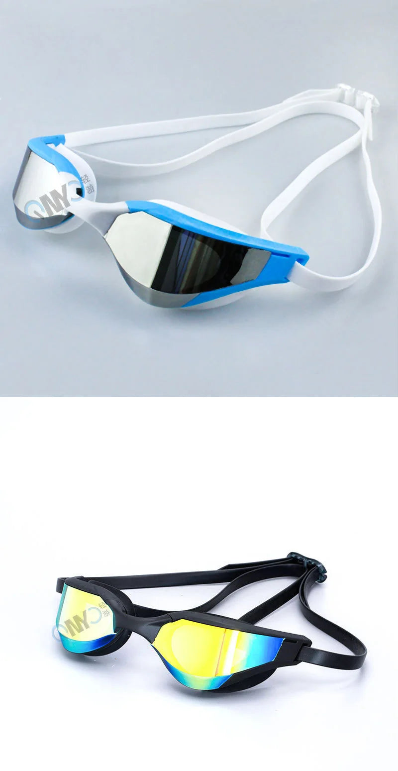 Adult Swim Goggles Waterproof and Fog-proof