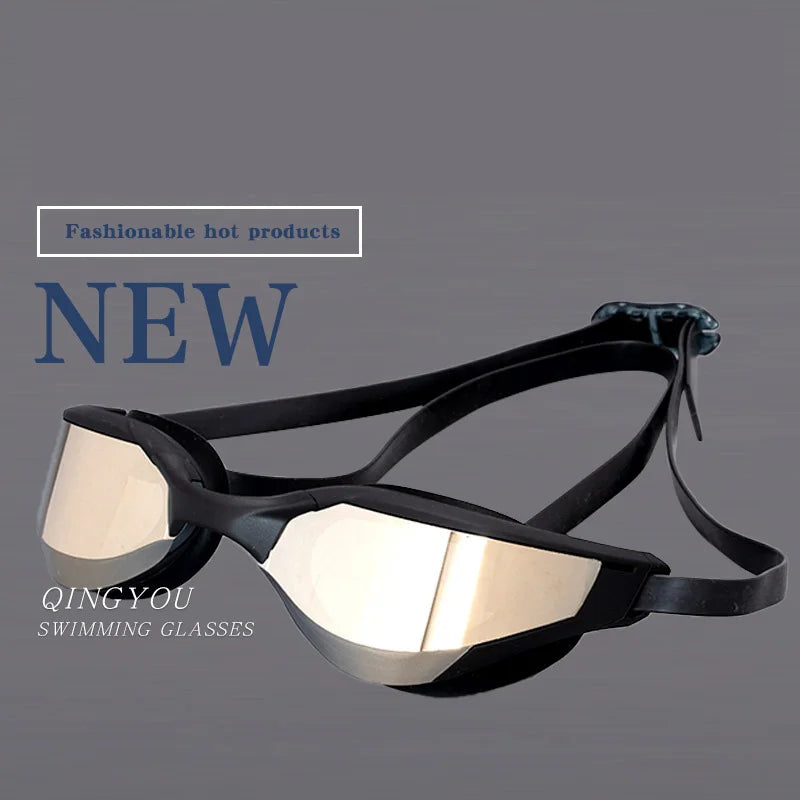 Adult Swim Goggles Waterproof and Fog-proof