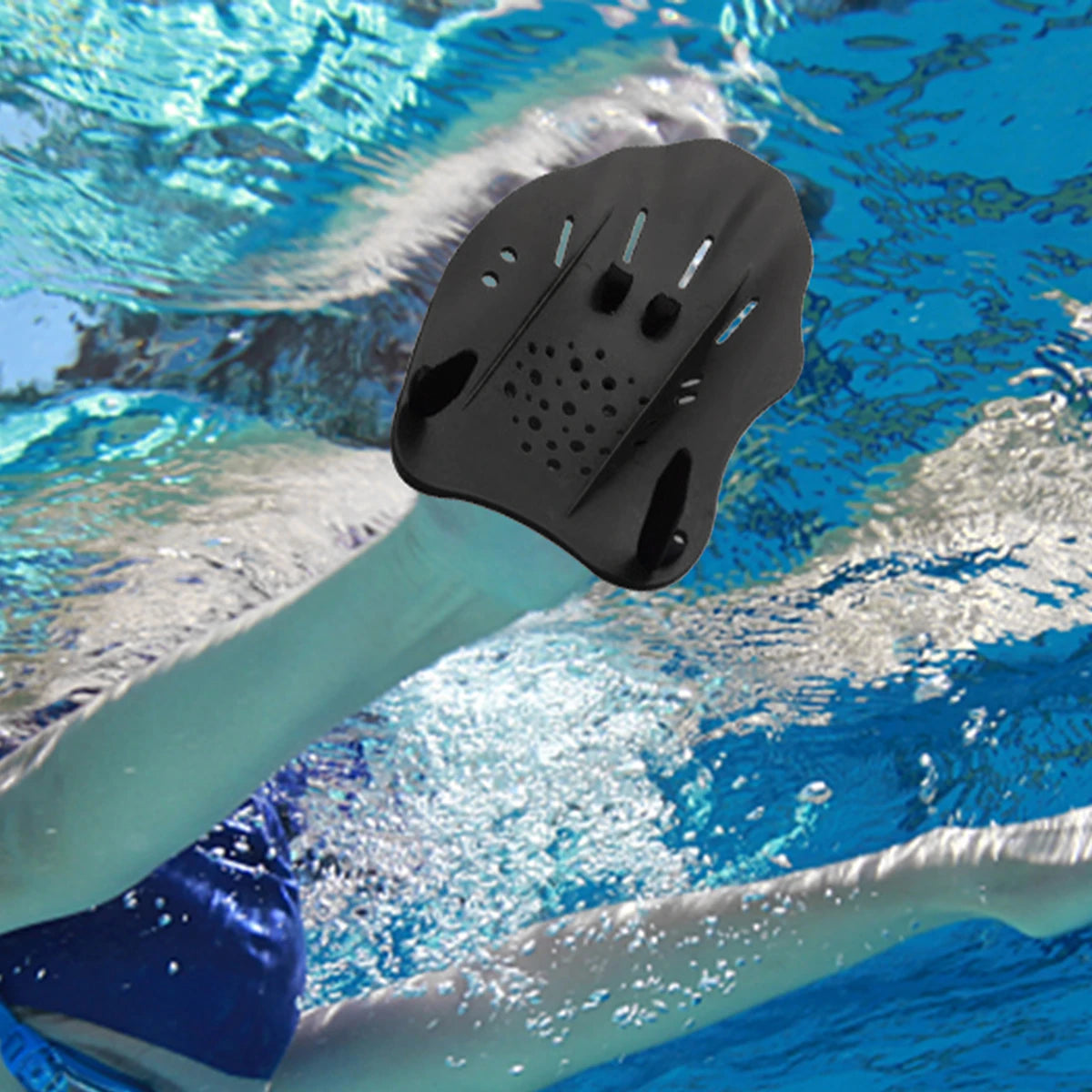 Swimming Training Paddles with Adjustable Straps