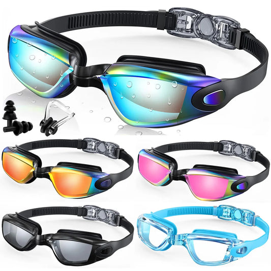 Swimming Goggles Anti-fog 100% UV Protection