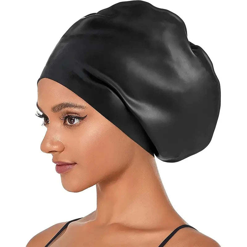 Large Swimming Cap for Long Hair