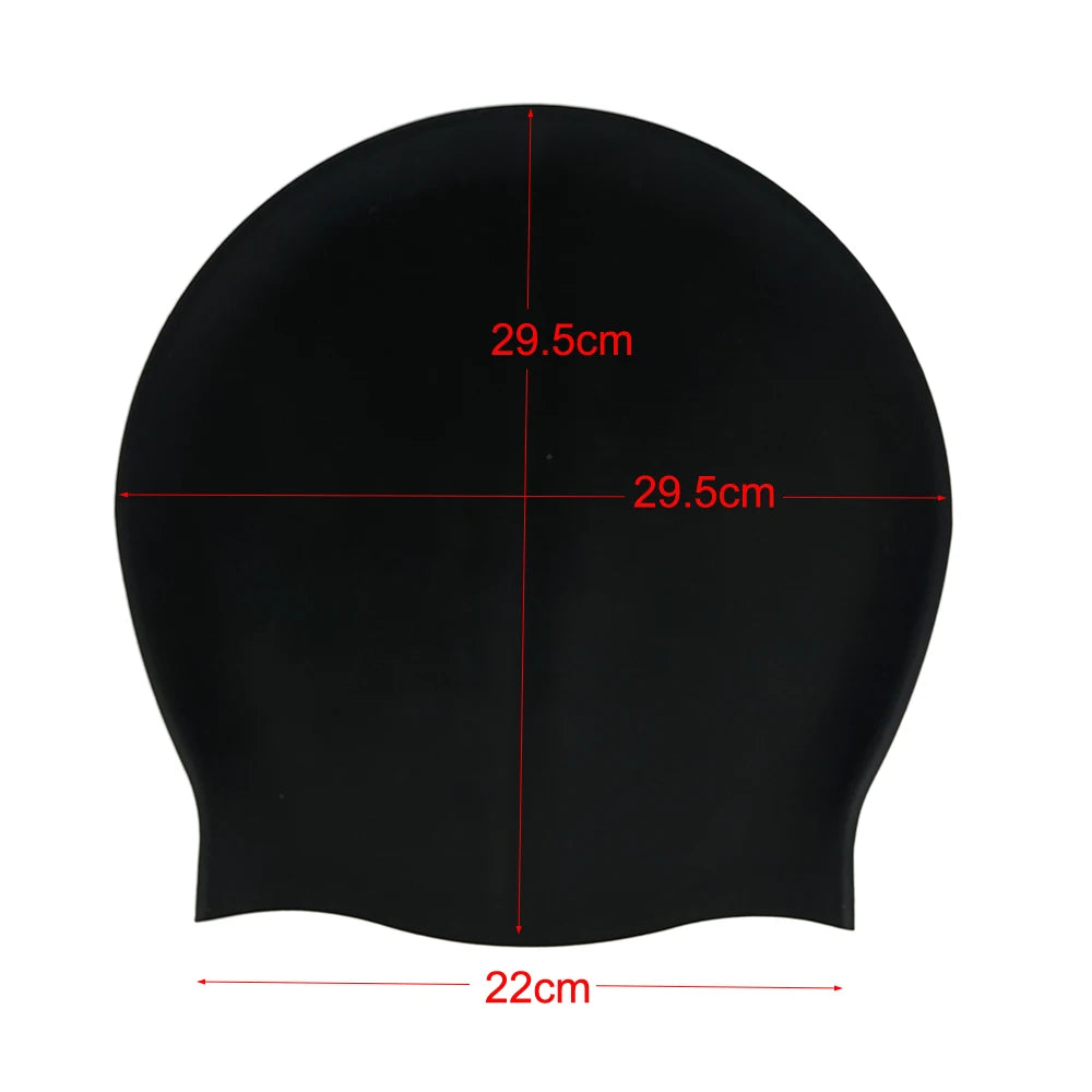 Large Swimming Cap for Long Hair