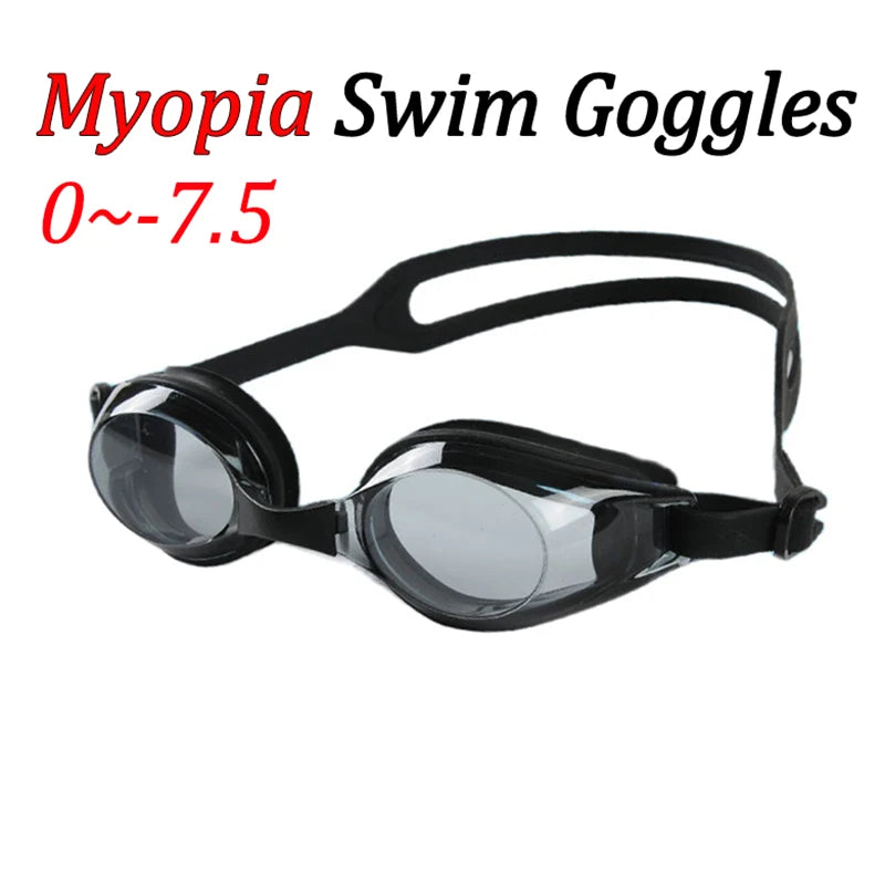 Myopia  Water Sport Waterproof Eyeglasses Anti Fog UV Protect Optical Glasses