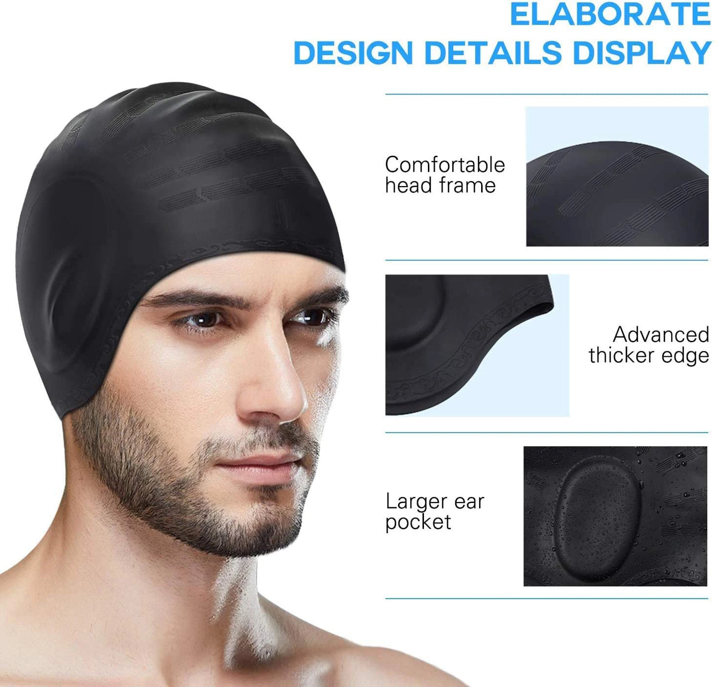 Swimming  Ear  Protection 3D Durable