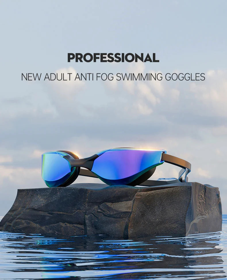 Aqua Professional Anti-Fog Swimming Goggles