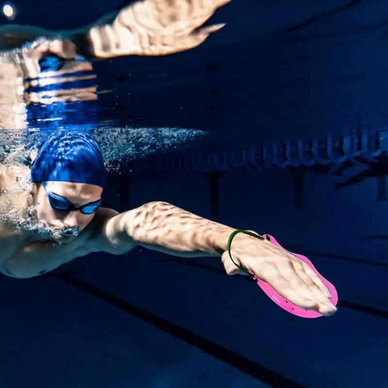 Hands Adjustable   Swimming Paddles