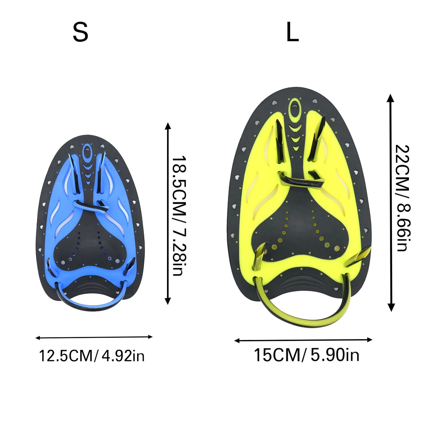 Power Hand Paddles Swim Training