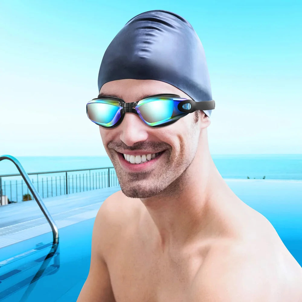 Swimming Goggles Anti-fog 100% UV Protection