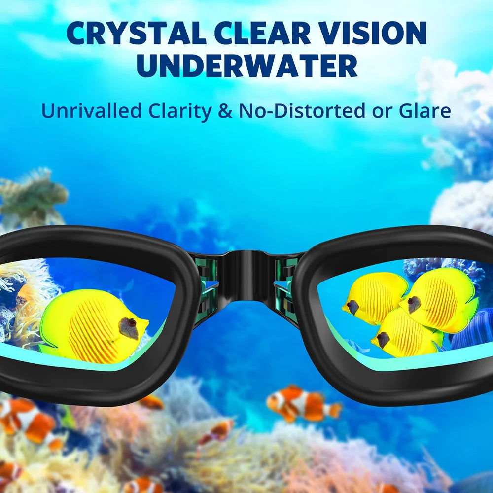 Swimming Goggles Anti-fog 100% UV Protection